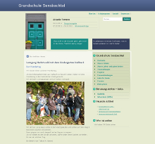 Webseite der Grundschule Sensbachtal