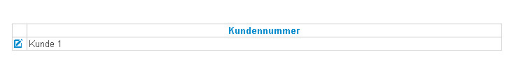 Datenansicht für Registrieren Benutzer Datenansicht für Registrieren Benutzer