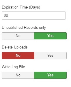 automaticly delete data