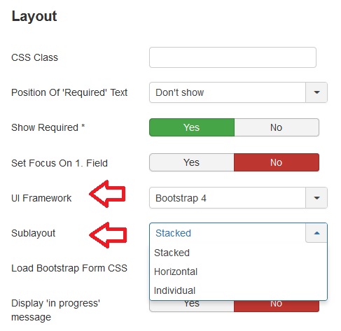 Bootstrap 4 and custom Bootstrap 5 layouts