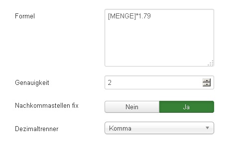 Einfache Multiplikation