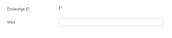 Defaultwert für Feldtyp Versteckt